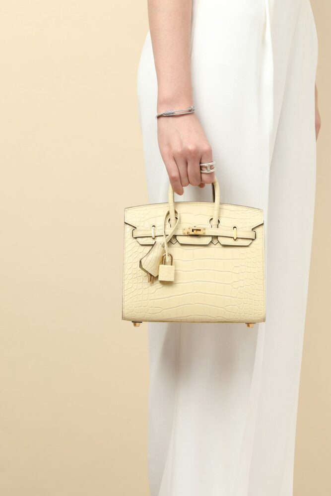 Hermes Birkin 20cm Bag Alligator Leather 