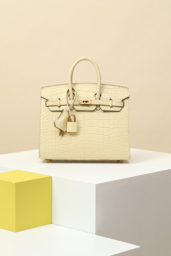 Hermes Birkin 20cm Bag Alligator Leather 