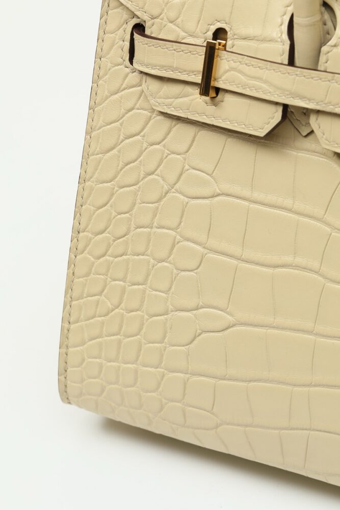 Hermes Birkin 20cm Bag Alligator Leather 