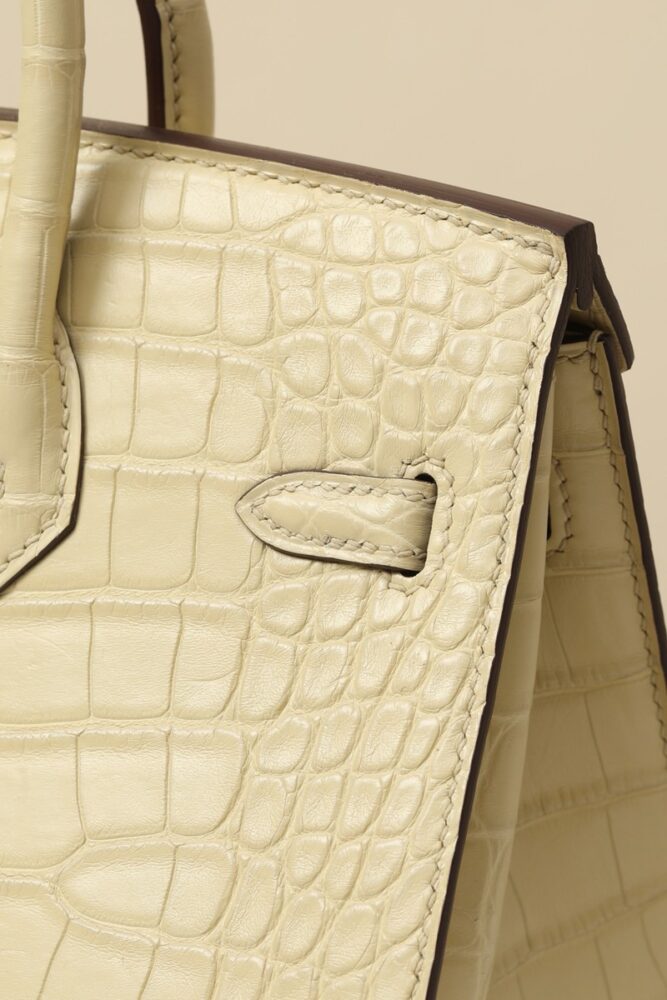 Hermes Birkin 20cm Bag Alligator Leather 