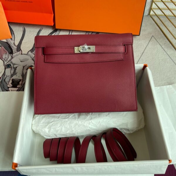 Hermes Kelly Danse 22cm Bag Evercolor Leather