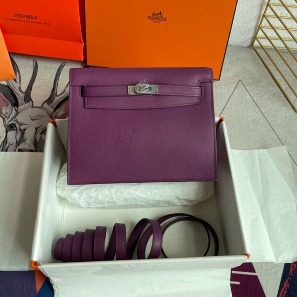 Hermes Kelly Danse 22cm Bag Evercolor Leather