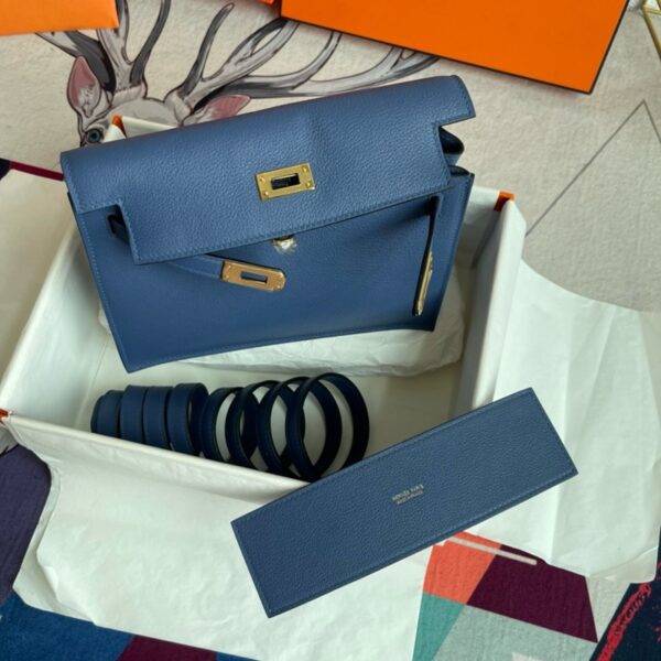 Hermes Kelly Danse 22cm Bag Evercolor Leather