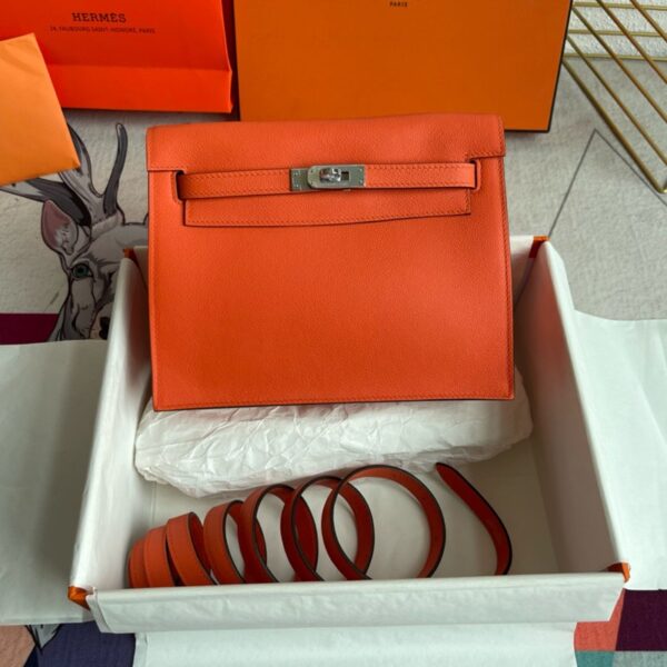 Hermes Kelly Danse 22cm Bag Evercolor Leather