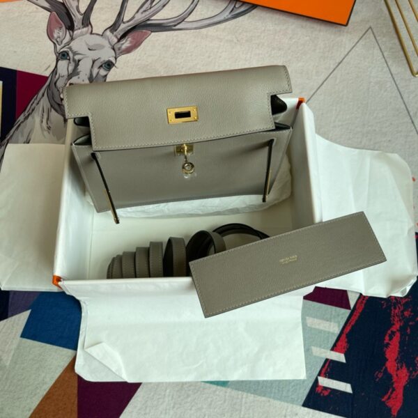 Hermes Kelly Danse 22cm Bag Evercolor Leather