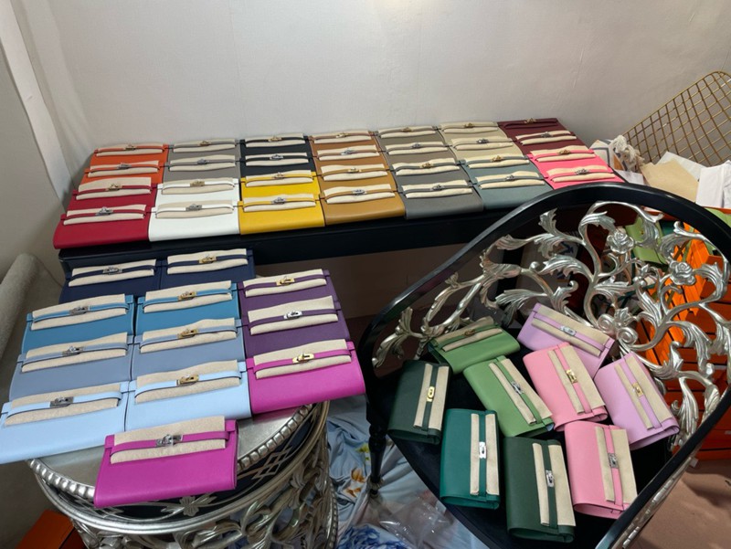 Hermes Kelly To Go Wallet WOC Epsom Leather 