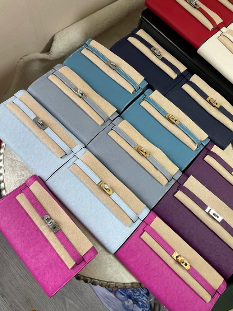 Hermes Kelly To Go Wallet WOC Epsom Leather 