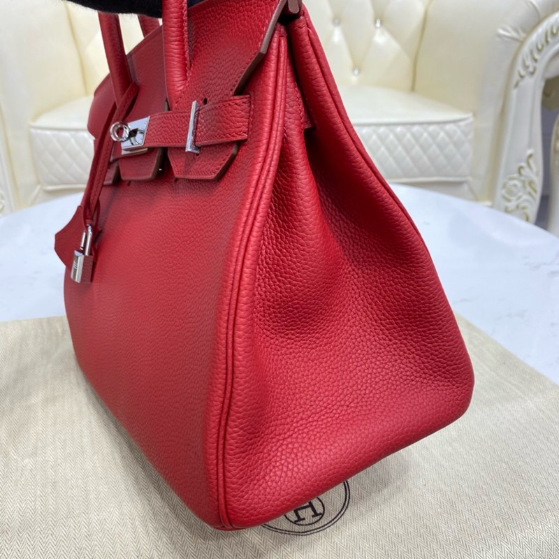 Hermes Birkin 25cm Bag Togo Leather Gold Yellow