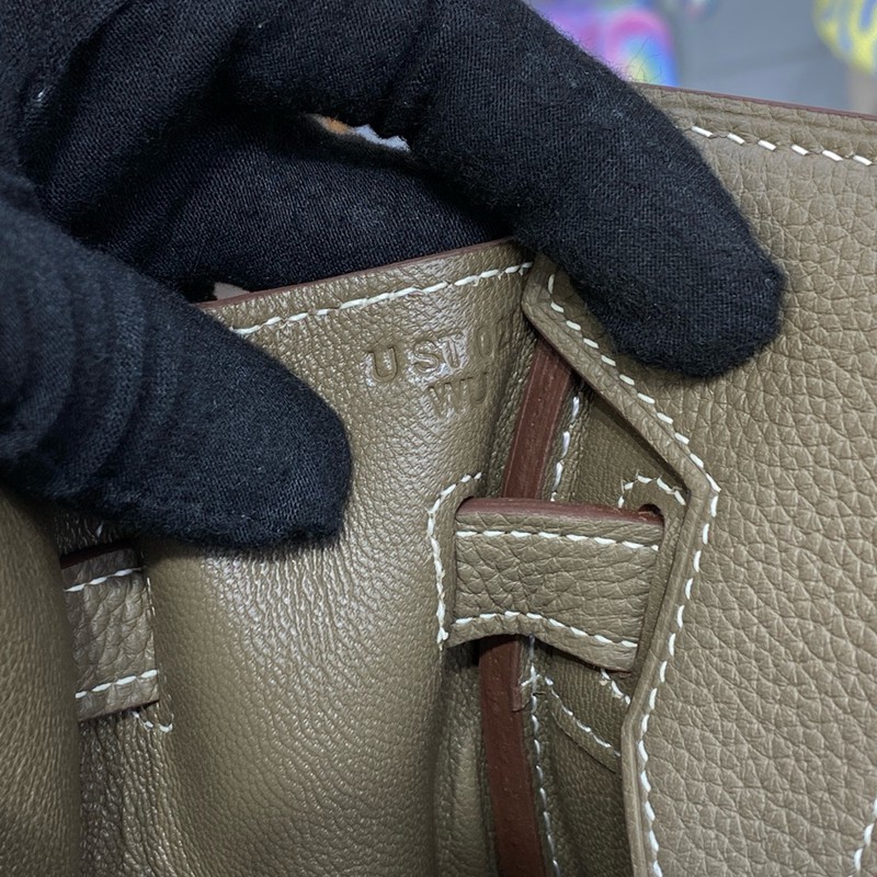 Hermes Birkin 25cm Bag Togo Leather Gold Yellow