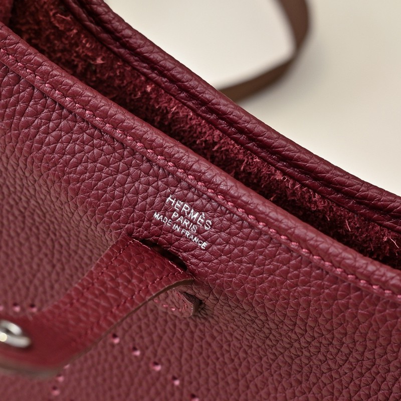 Hermes Evelyne Mini 17cm Bag TC Clemence Leather