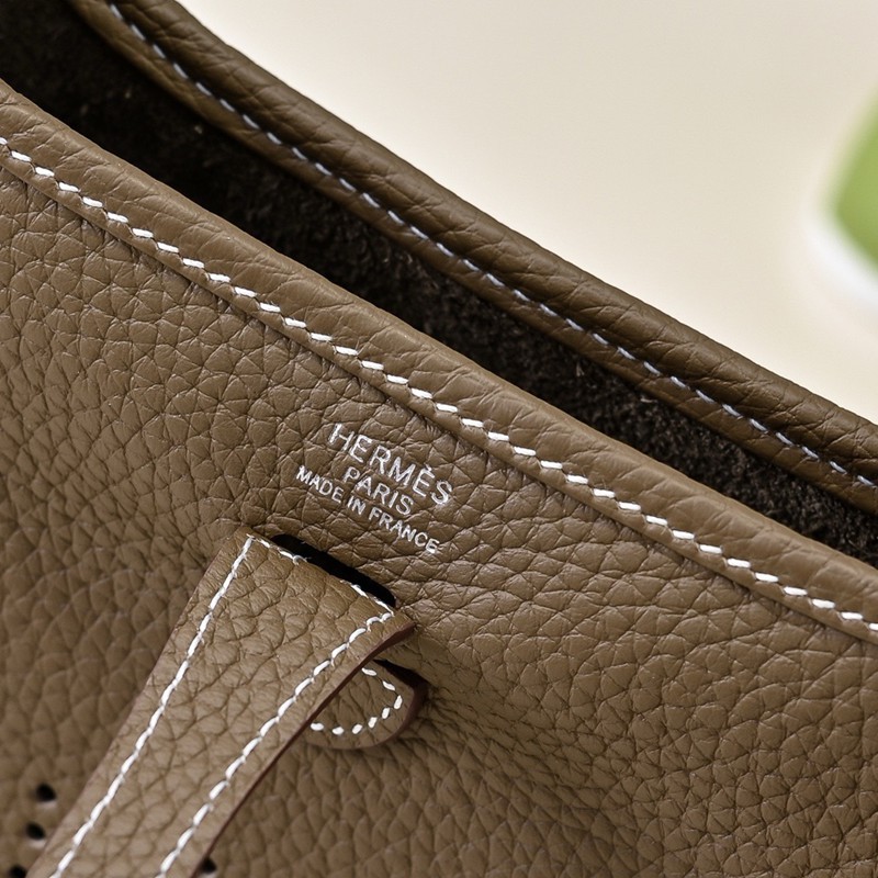 Hermes Evelyne Mini 17cm Bag TC Clemence Leather
