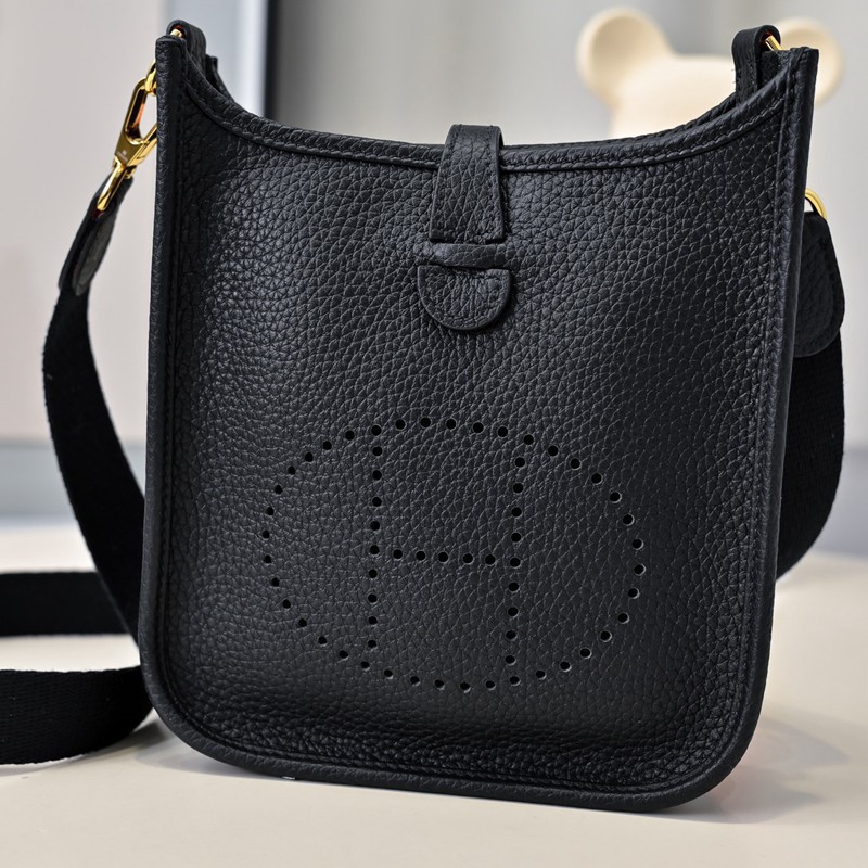 Hermes Evelyne Mini 17cm Bag TC Clemence Leather