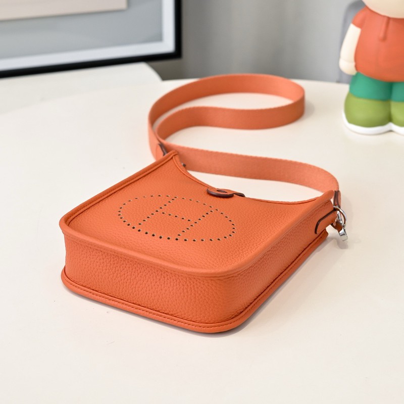 Hermes Evelyne Mini 17cm Bag TC Clemence Leather