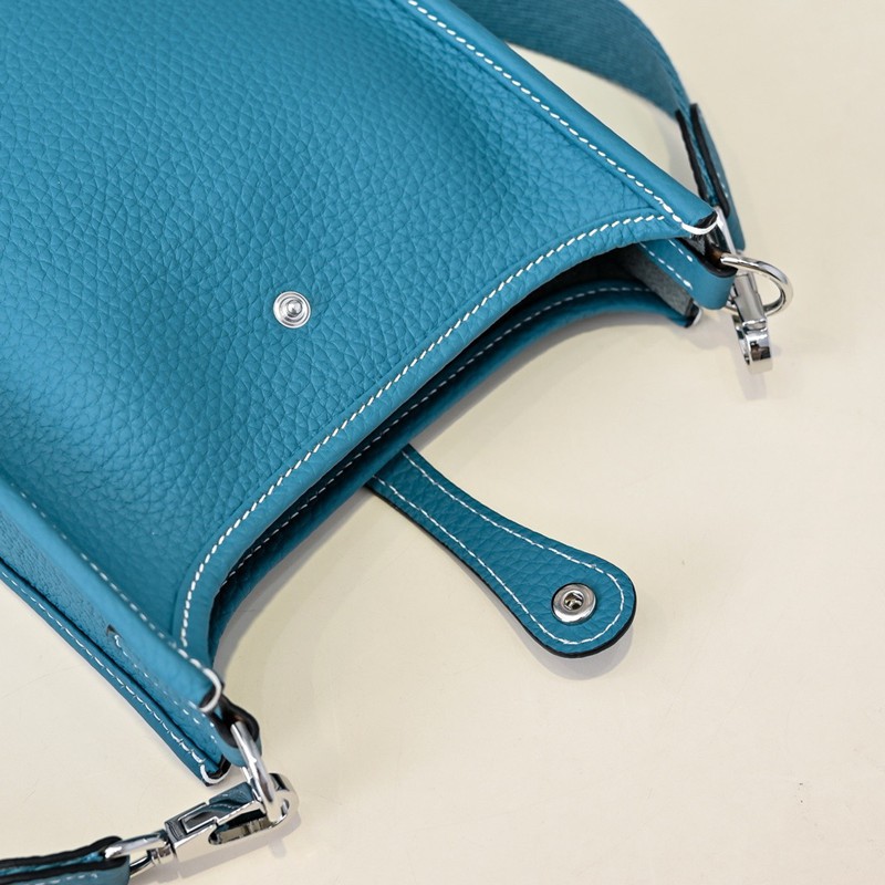 Hermes Evelyne Mini 17cm Bag TC Clemence Leather