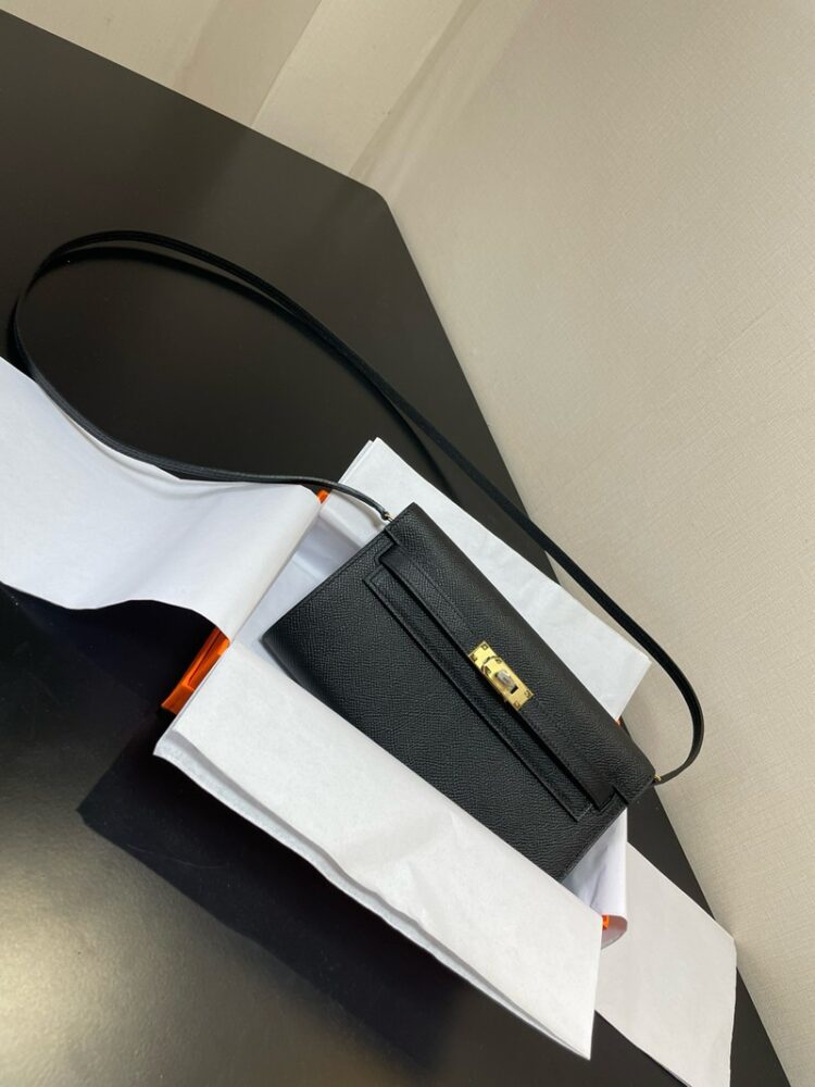 Hermes Kelly To Go Wallet WOC Epsom Leather 