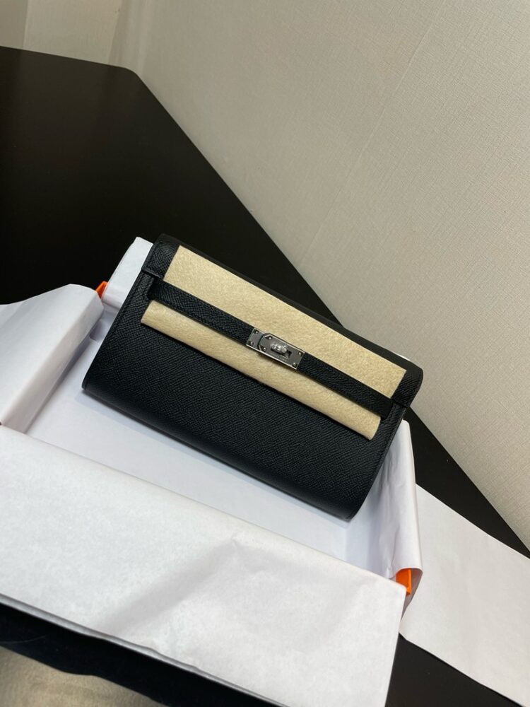 Hermes Kelly To Go Wallet WOC Epsom Leather 