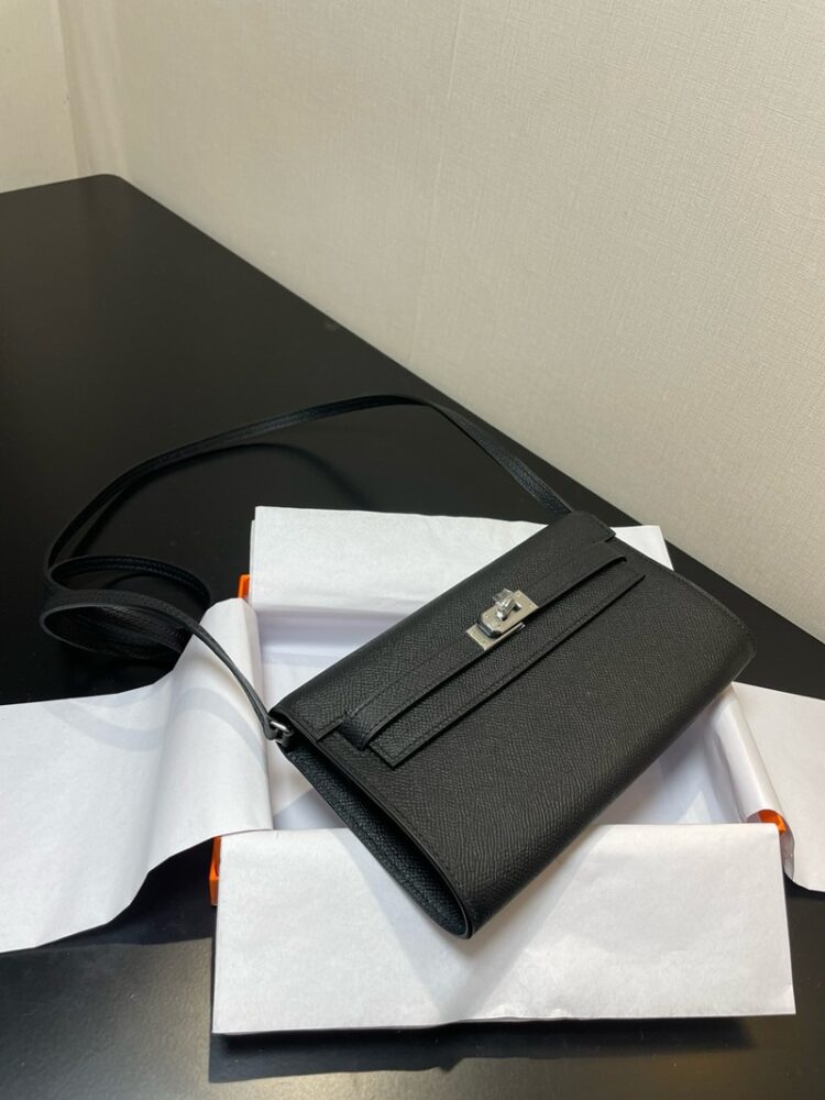 Hermes Kelly To Go Wallet WOC Epsom Leather 