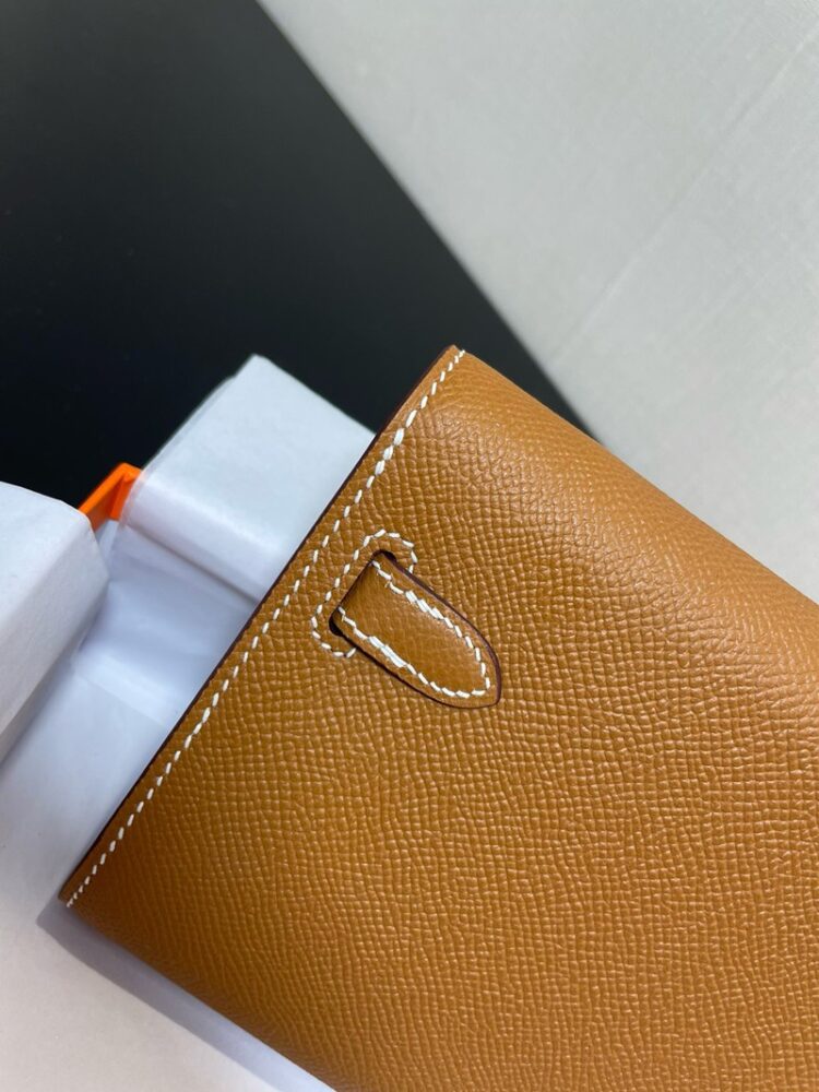 Hermes Kelly To Go Wallet WOC Epsom Leather 