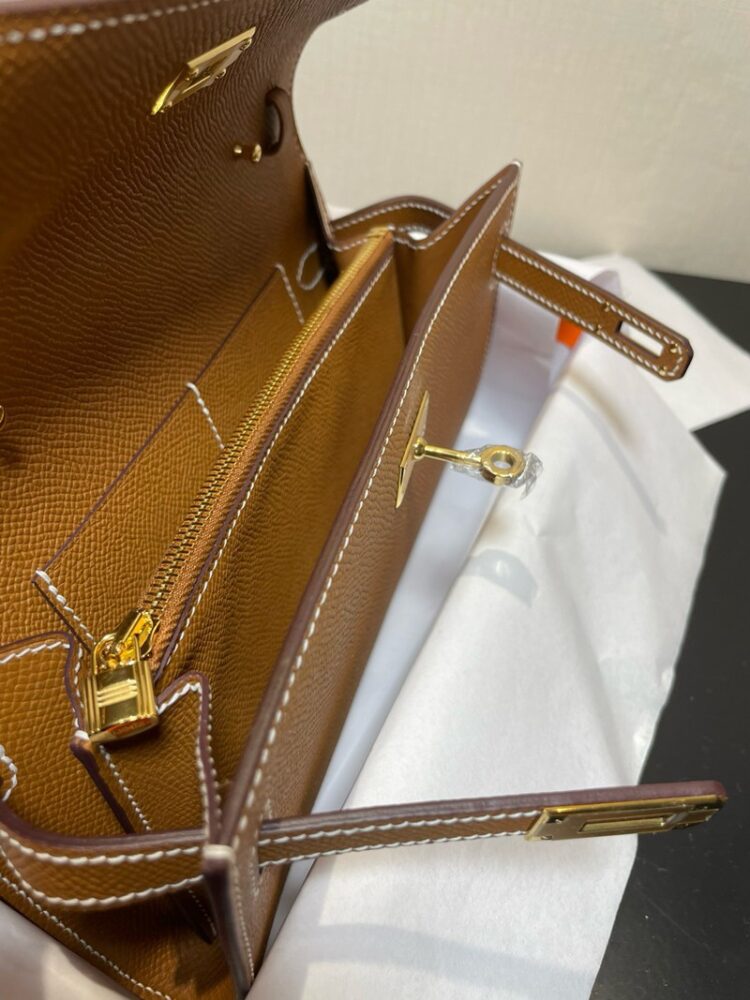 Hermes Kelly To Go Wallet WOC Epsom Leather 