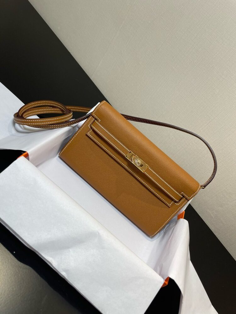 Hermes Kelly To Go Wallet WOC Epsom Leather 