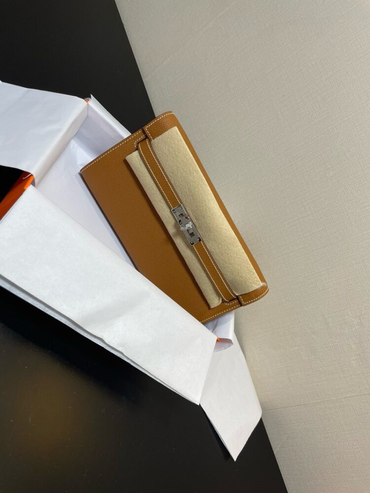 Hermes Kelly To Go Wallet WOC Epsom Leather 