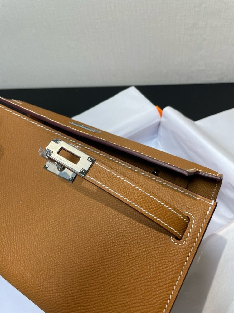 Hermes Kelly To Go Wallet WOC Epsom Leather 