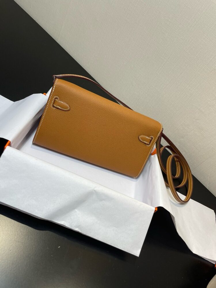 Hermes Kelly To Go Wallet WOC Epsom Leather 