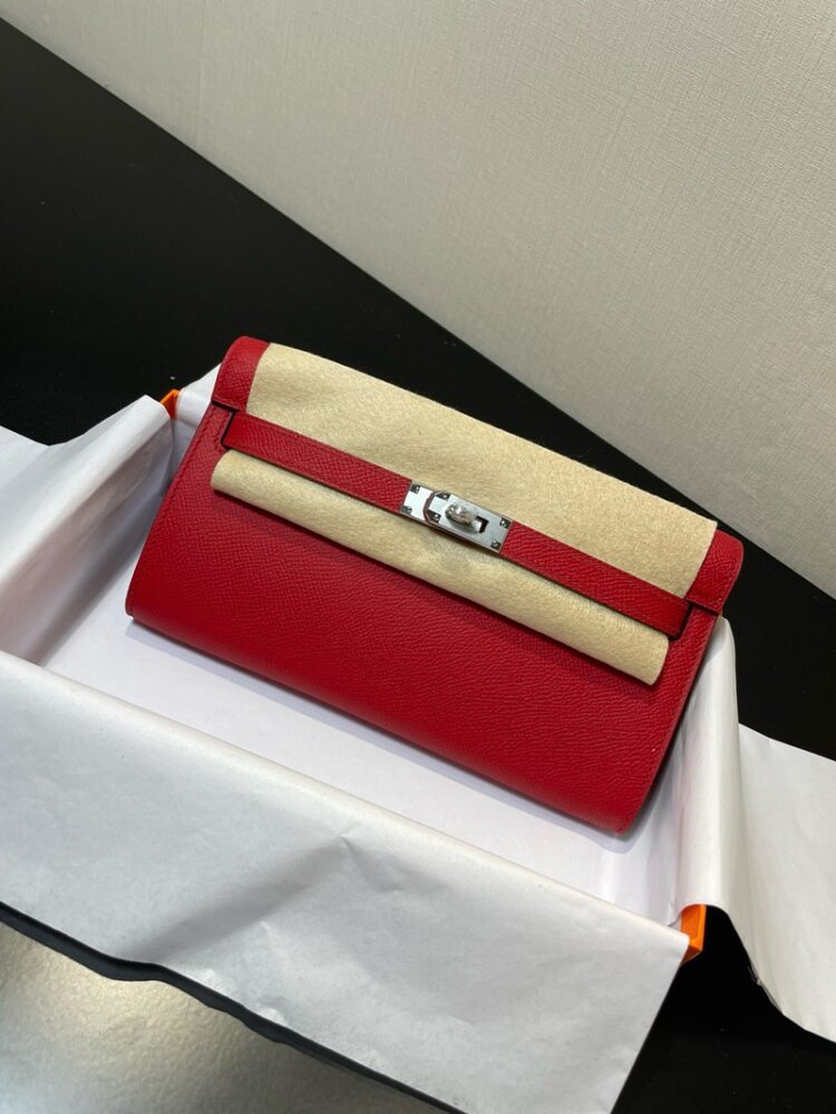 Hermes Kelly To Go Wallet WOC Epsom Leather 