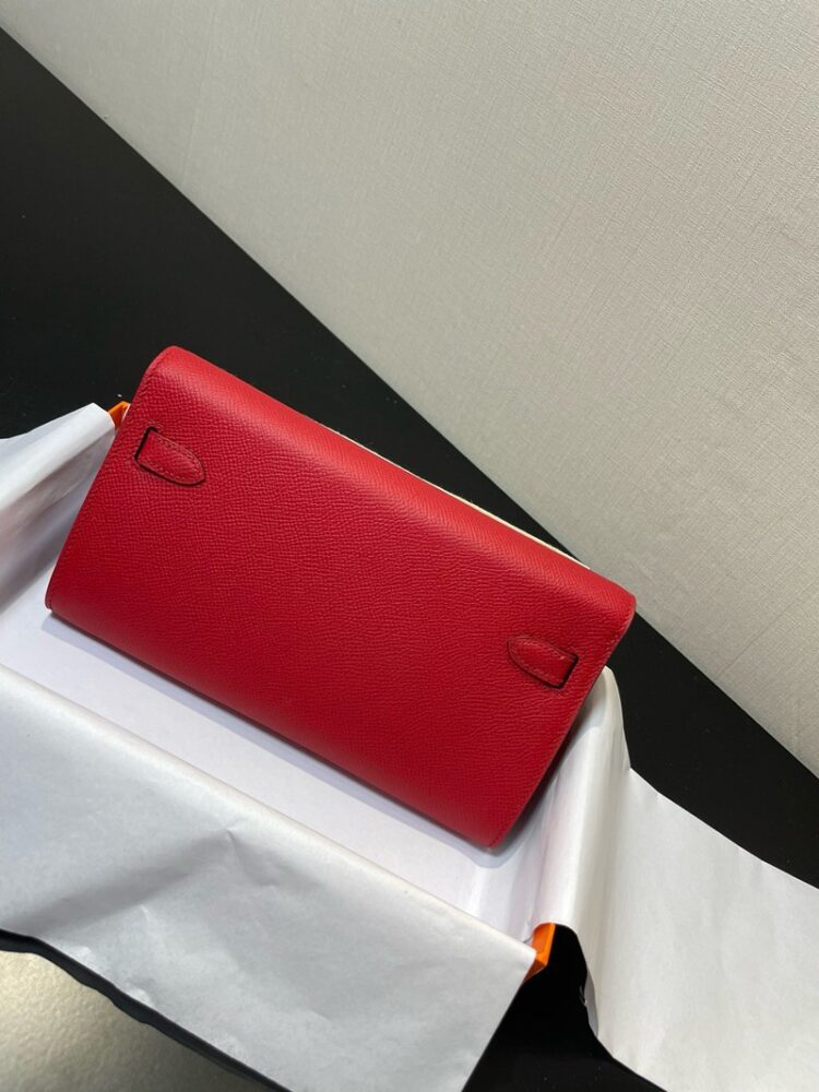 Hermes Kelly To Go Wallet WOC Epsom Leather 