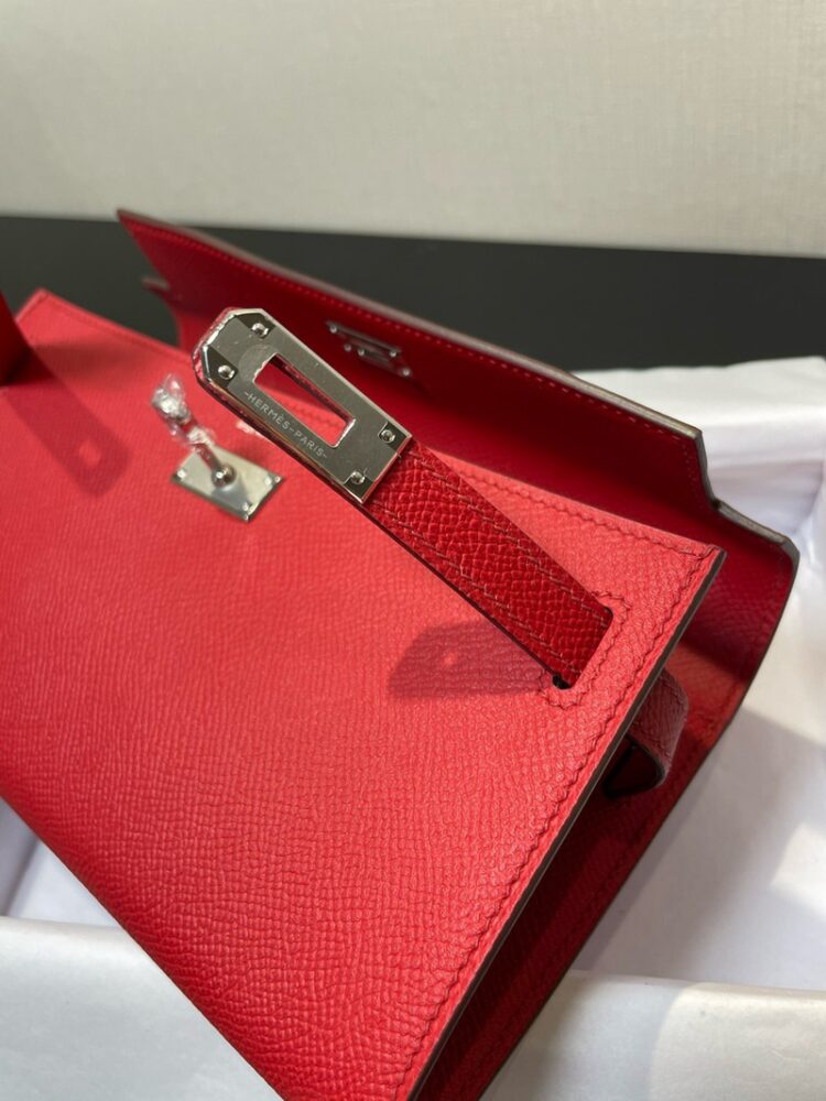 Hermes Kelly To Go Wallet WOC Epsom Leather 