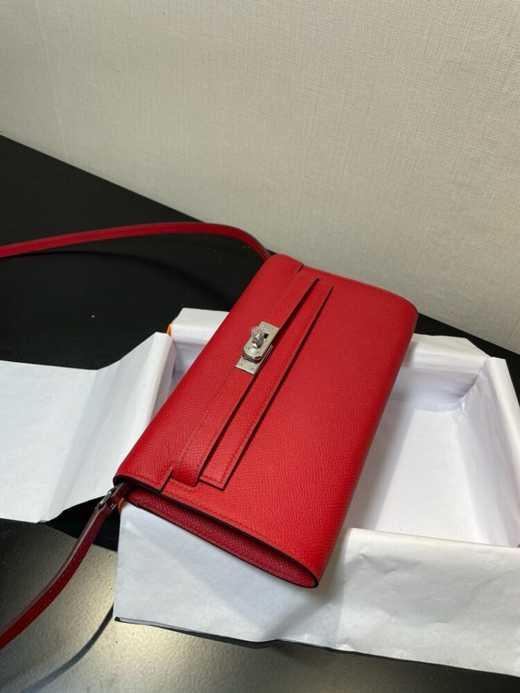 Hermes Kelly To Go Wallet WOC Epsom Leather 