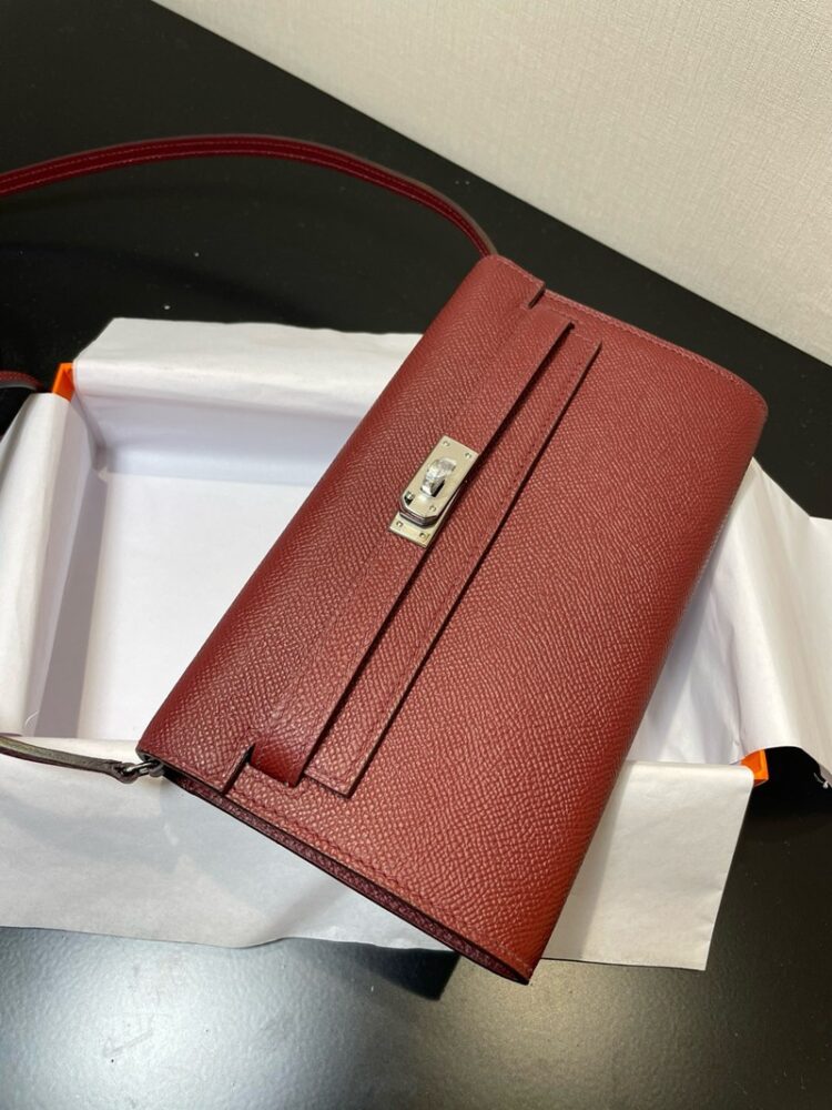 Hermes Kelly To Go Wallet WOC Epsom Leather 