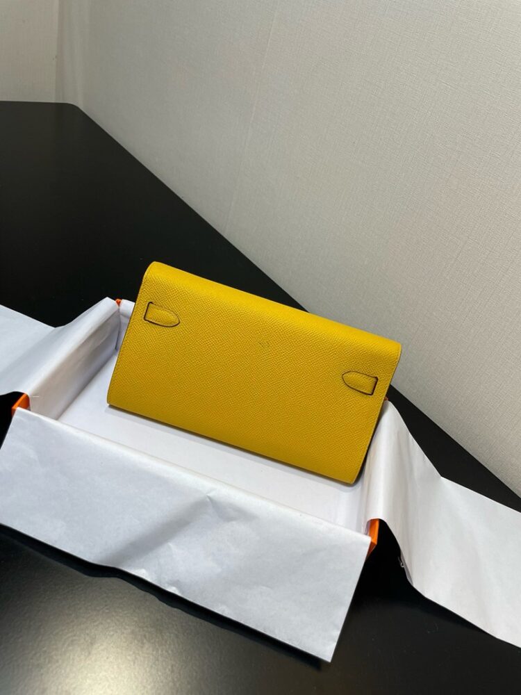 Hermes Kelly To Go Wallet WOC Epsom Leather 