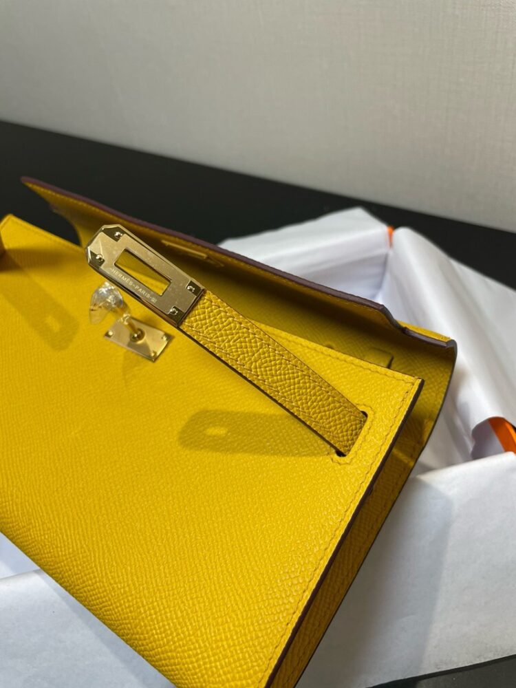Hermes Kelly To Go Wallet WOC Epsom Leather 