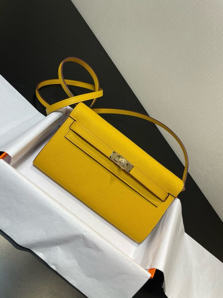 Hermes Kelly To Go Wallet WOC Epsom Leather 