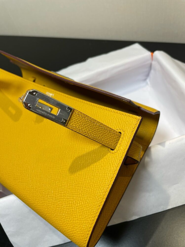 Hermes Kelly To Go Wallet WOC Epsom Leather 