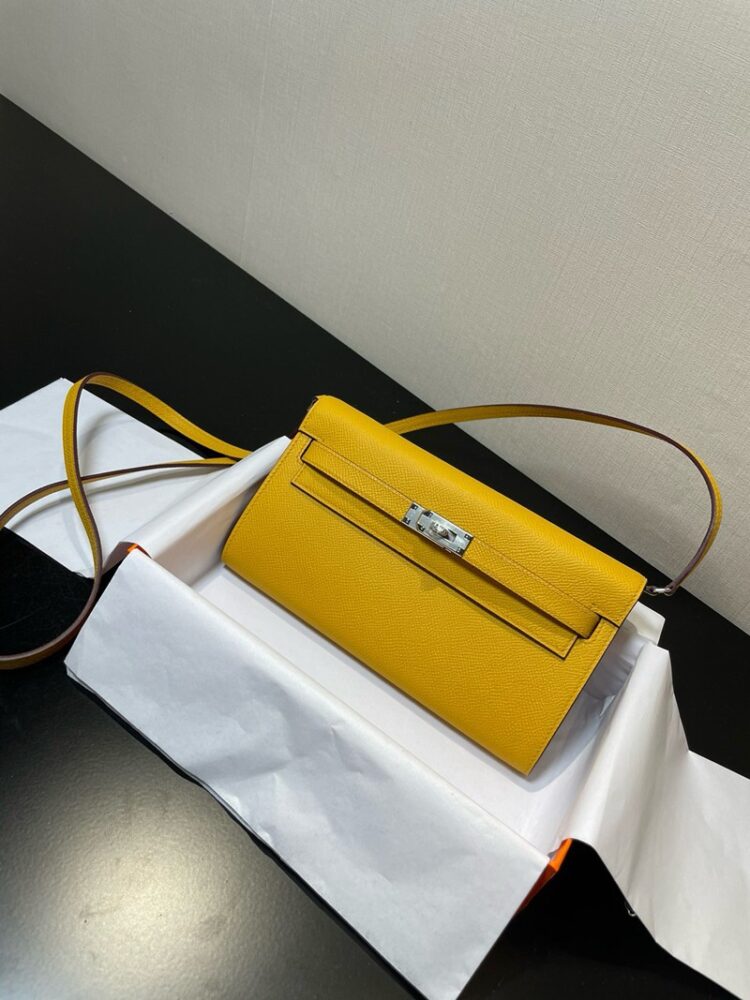 Hermes Kelly To Go Wallet WOC Epsom Leather 