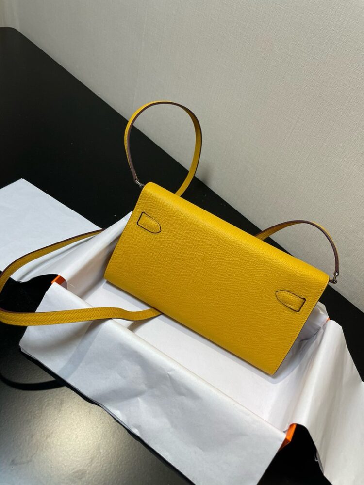 Hermes Kelly To Go Wallet WOC Epsom Leather 