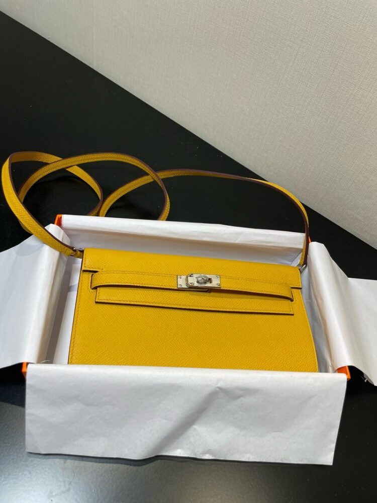 Hermes Kelly To Go Wallet WOC Epsom Leather 