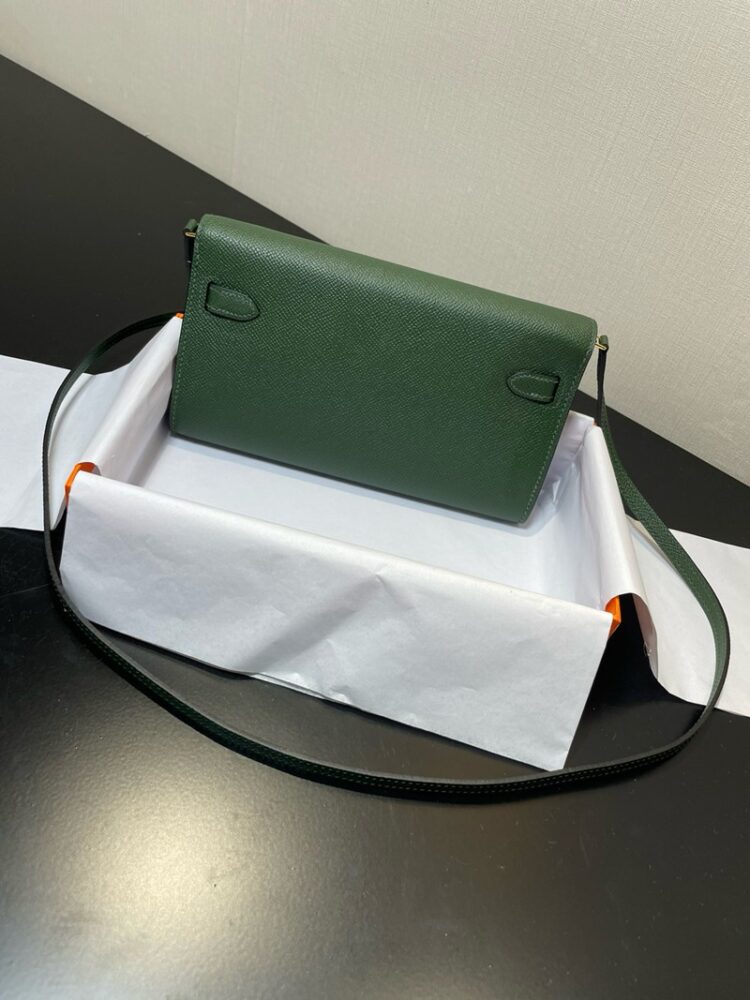 Hermes Kelly To Go Wallet WOC Epsom Leather 