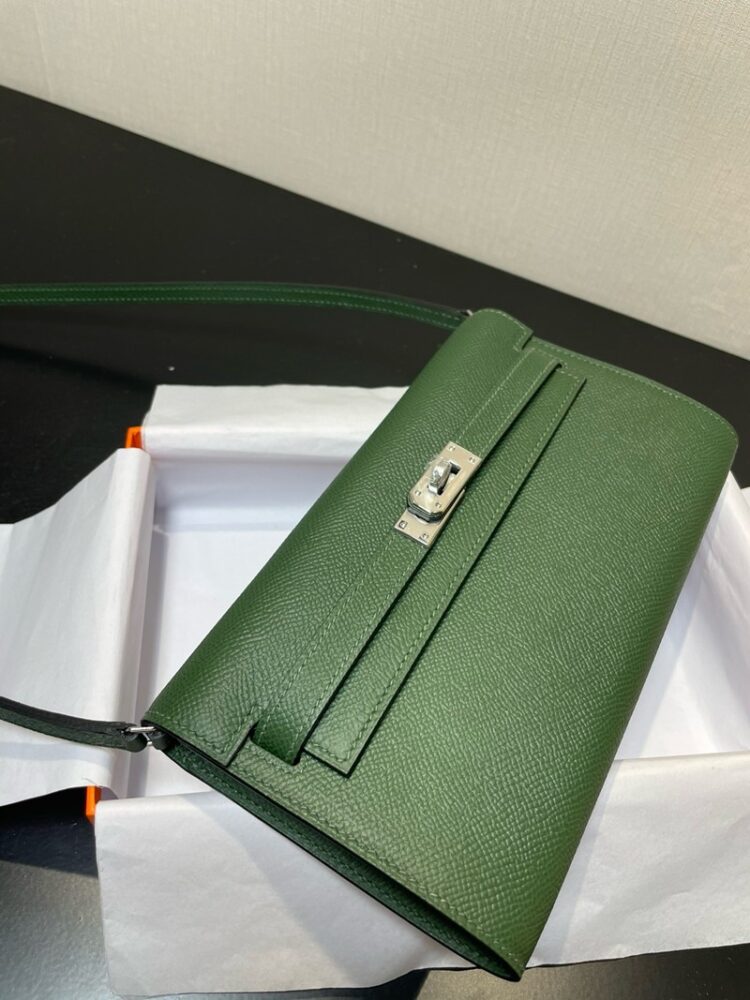 Hermes Kelly To Go Wallet WOC Epsom Leather 