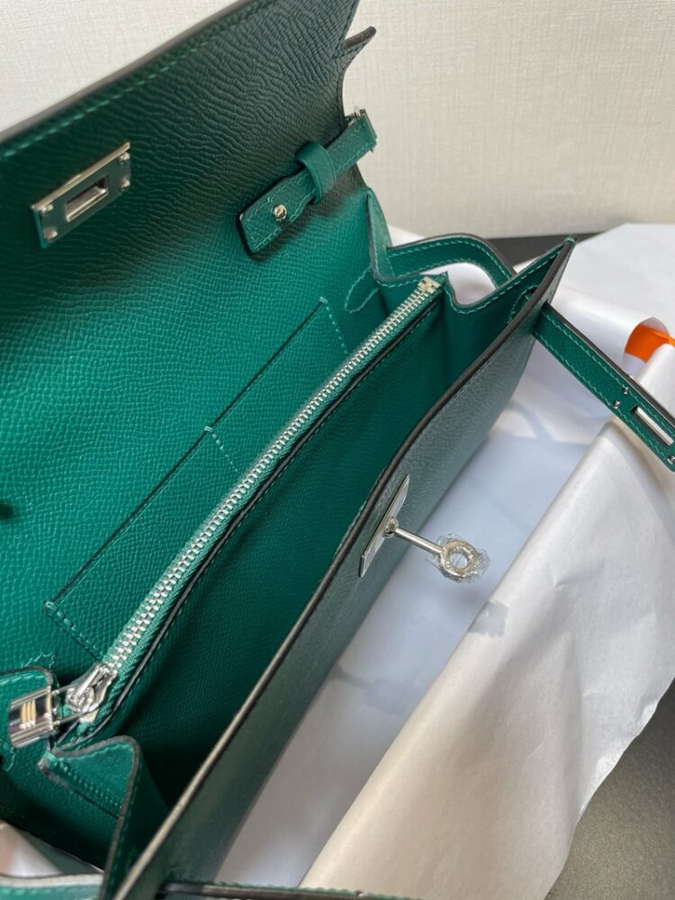 Hermes Kelly To Go Wallet WOC Epsom Leather 
