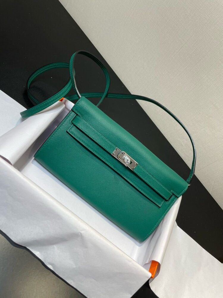 Hermes Kelly To Go Wallet WOC Epsom Leather 