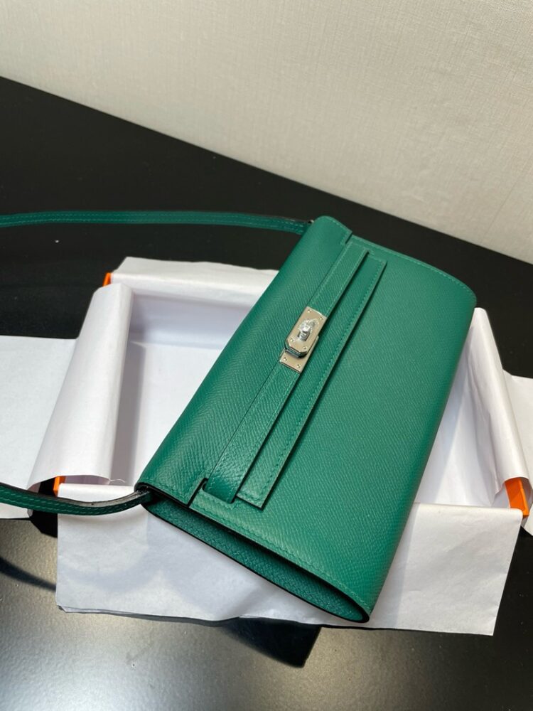 Hermes Kelly To Go Wallet WOC Epsom Leather 