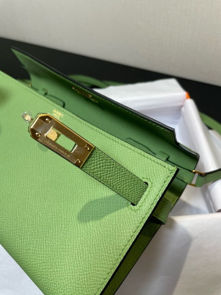 Hermes Kelly To Go Wallet WOC Epsom Leather 