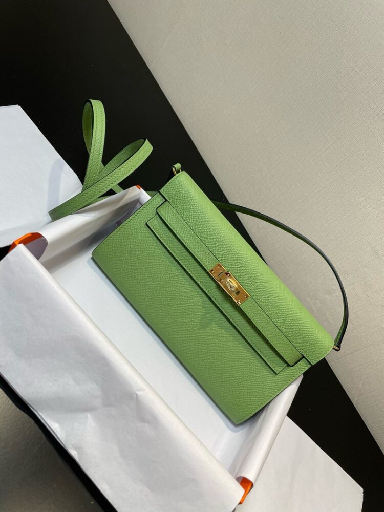 Hermes Kelly To Go Wallet WOC Epsom Leather 