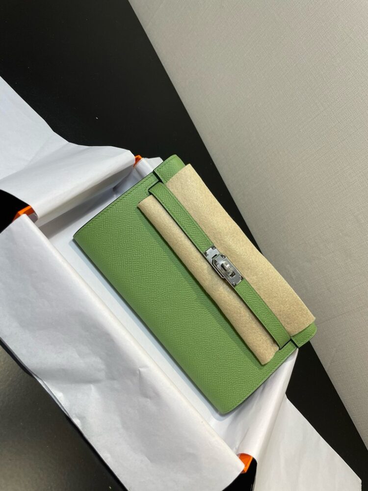 Hermes Kelly To Go Wallet WOC Epsom Leather 