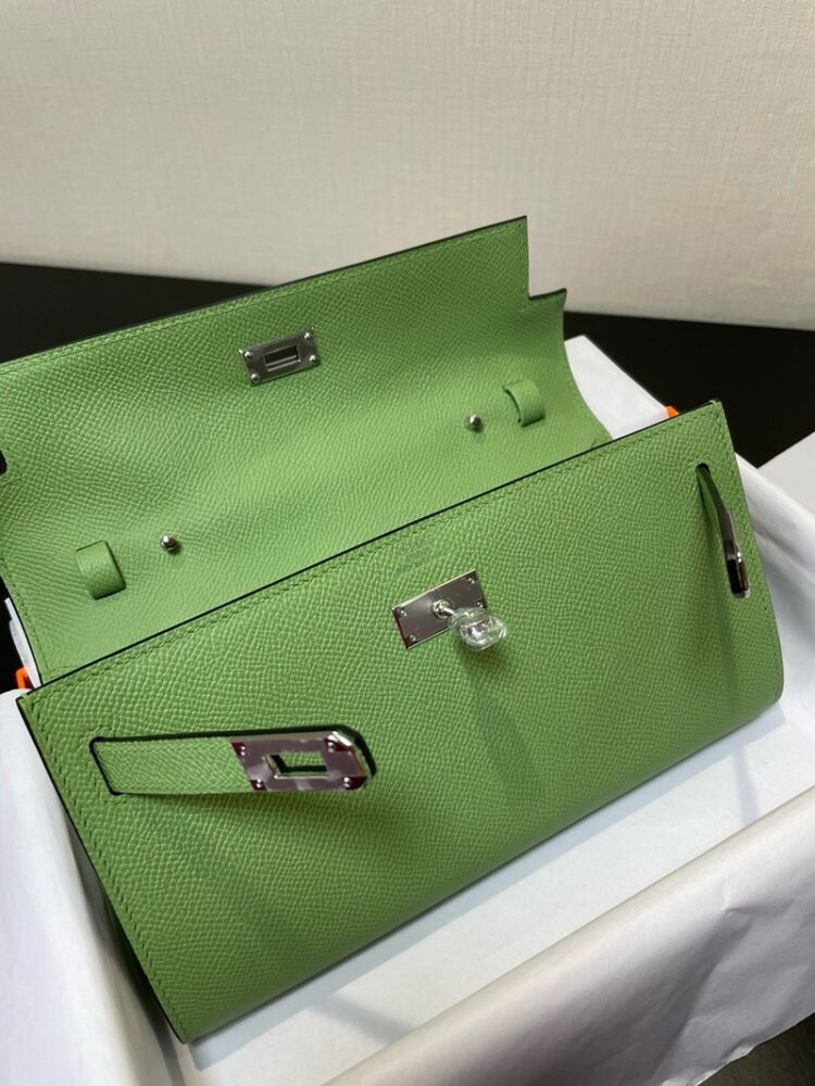Hermes Kelly To Go Wallet WOC Epsom Leather 