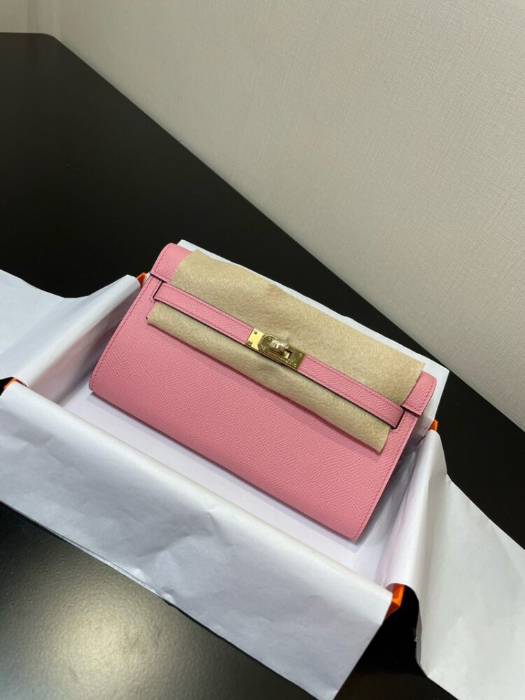 Hermes Kelly To Go Wallet WOC Epsom Leather 