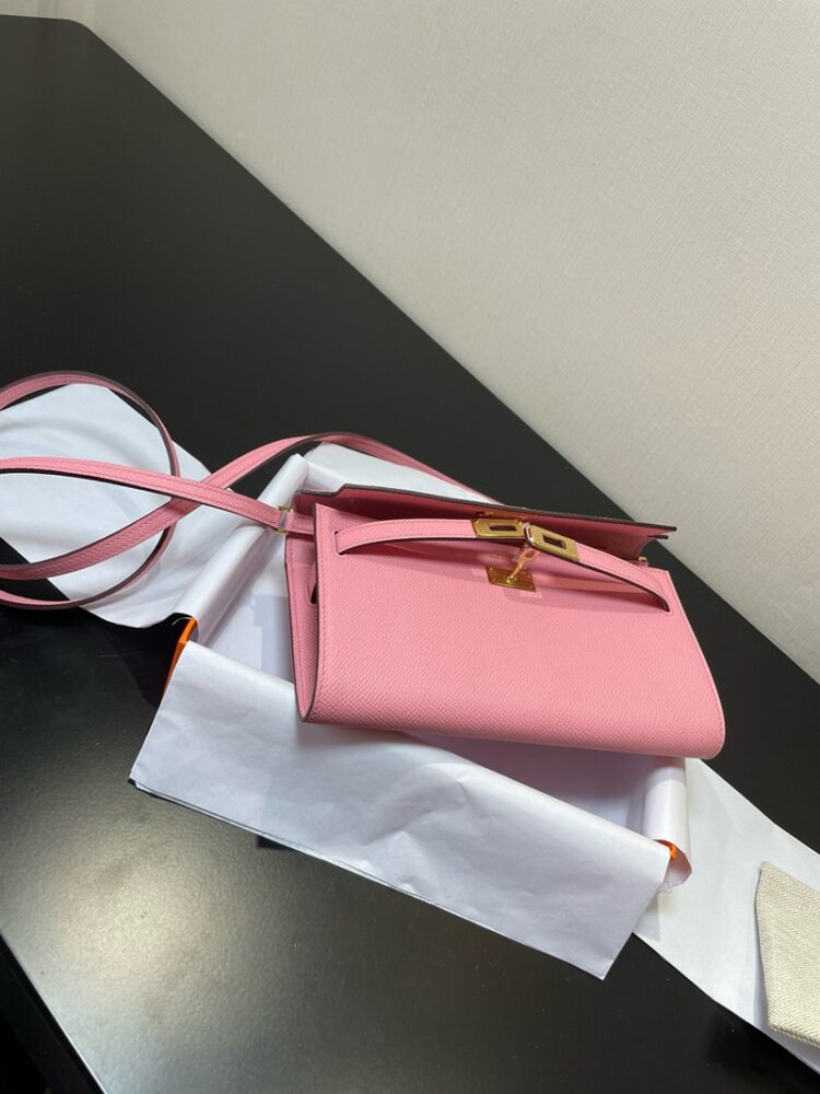 Hermes Kelly To Go Wallet WOC Epsom Leather 